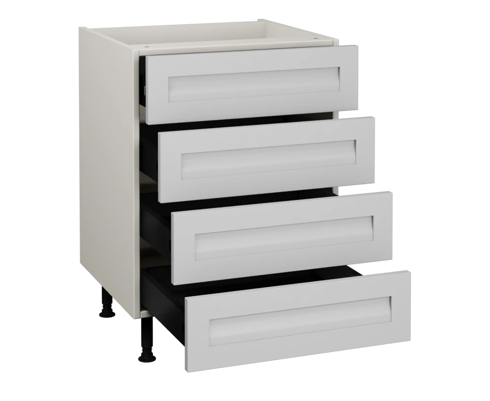 600 4 Drawer base