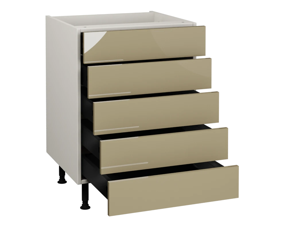 600 5 Drawer Base
