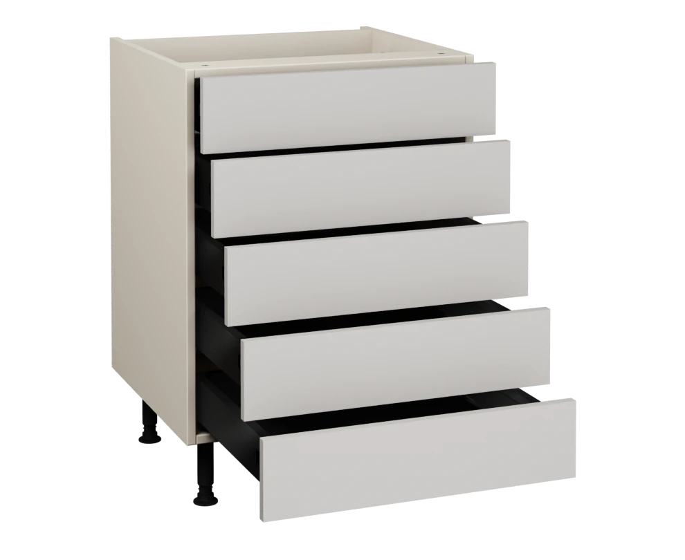 600 5 Drawer Base