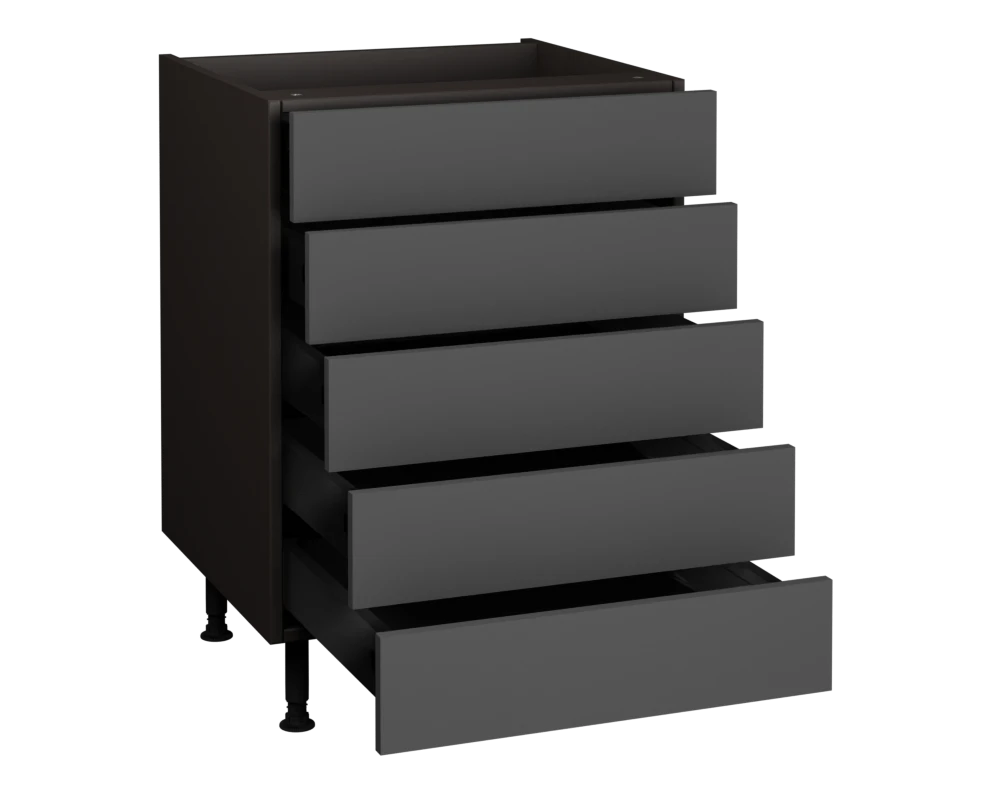 600 5 Drawer Base