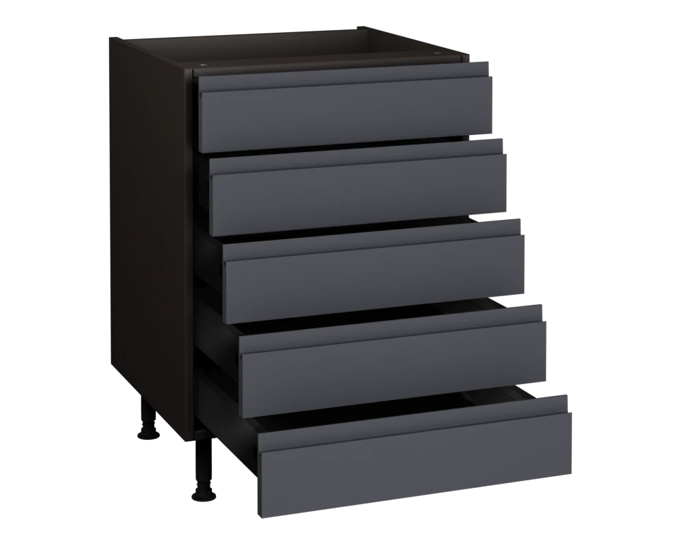 600 5 Drawer Base