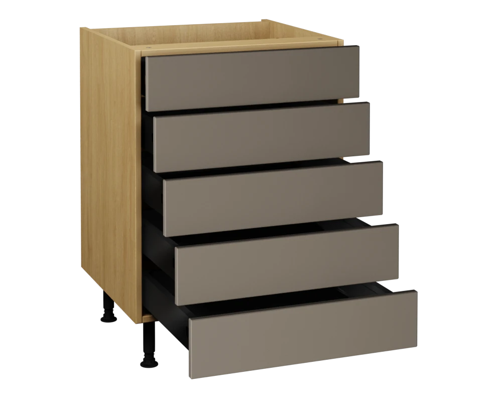600 5 Drawer Base