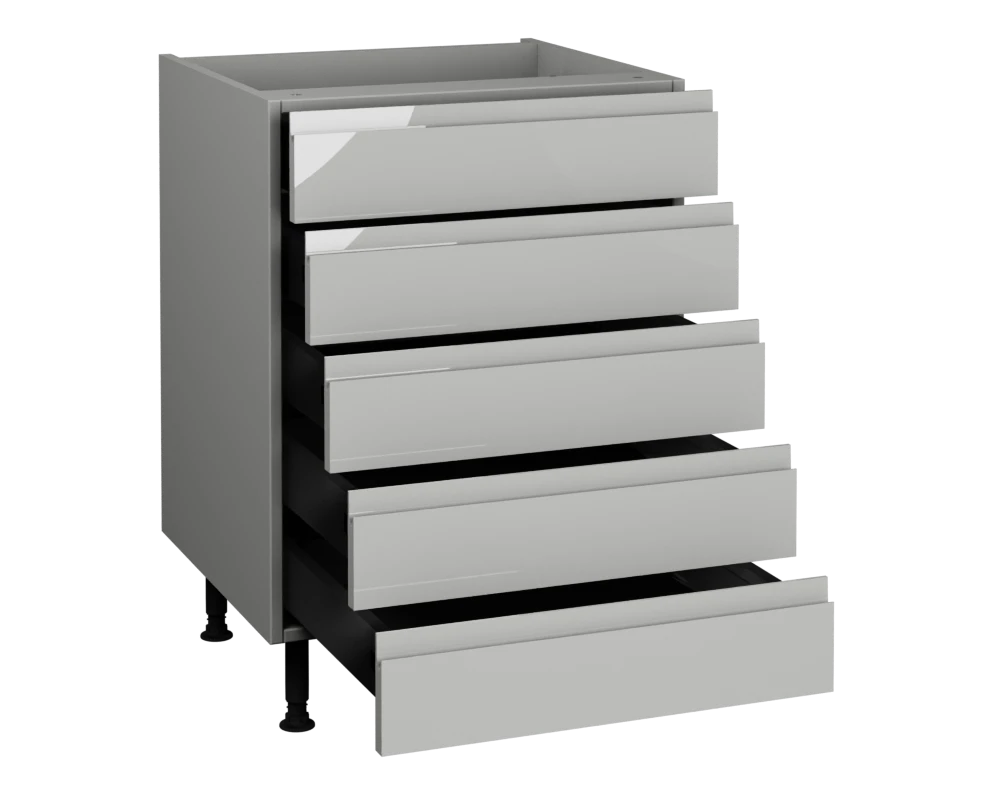 600 5 Drawer Base