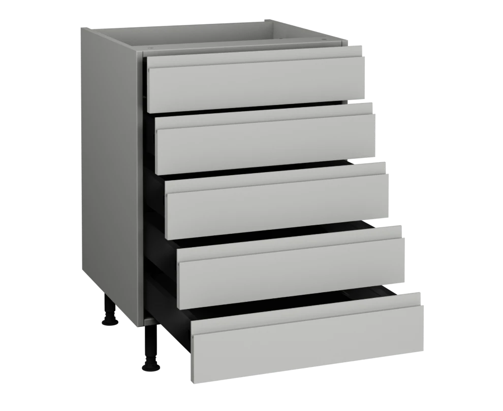600 5 Drawer Base