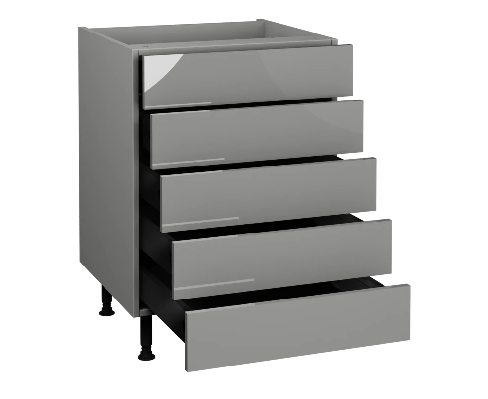 600 5 Drawer Base