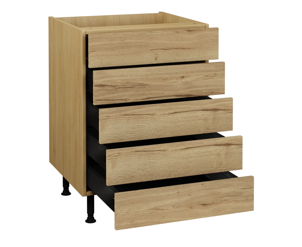 600 5 Drawer Base