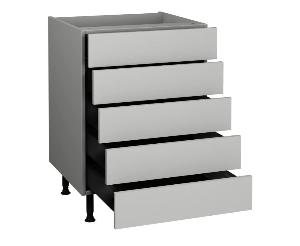 600 5 Drawer Base