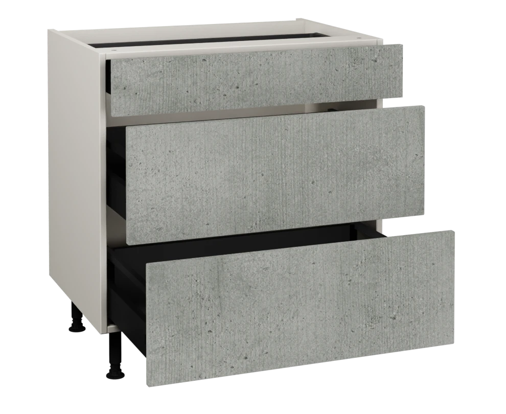 800 3 Drawer Base