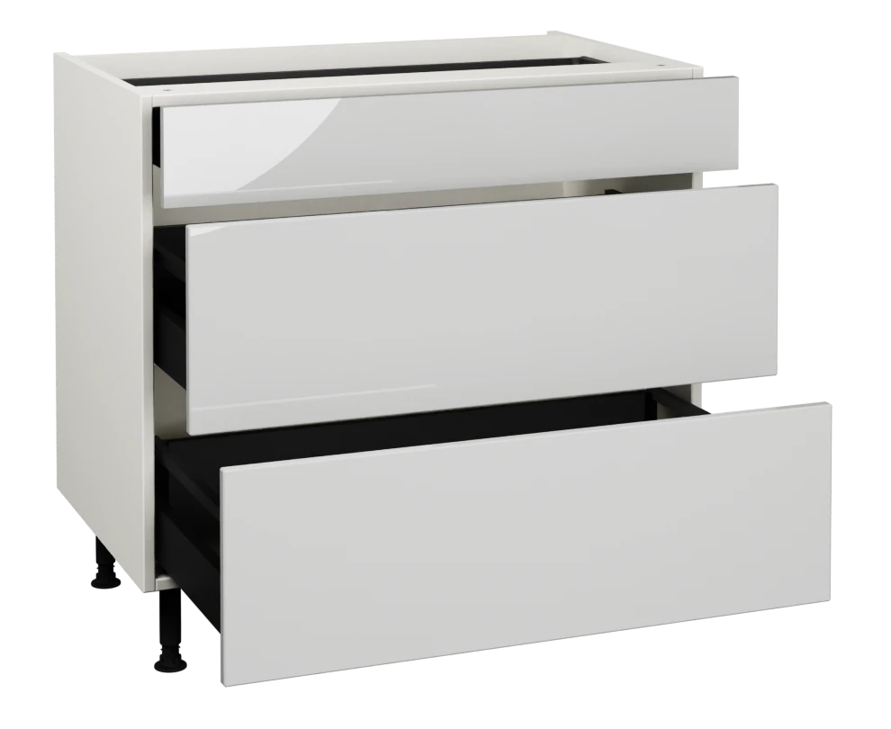 900 3 Drawer Base