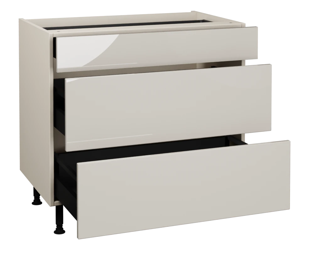 900 3 Drawer Base