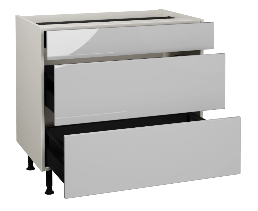 900 3 Drawer Base