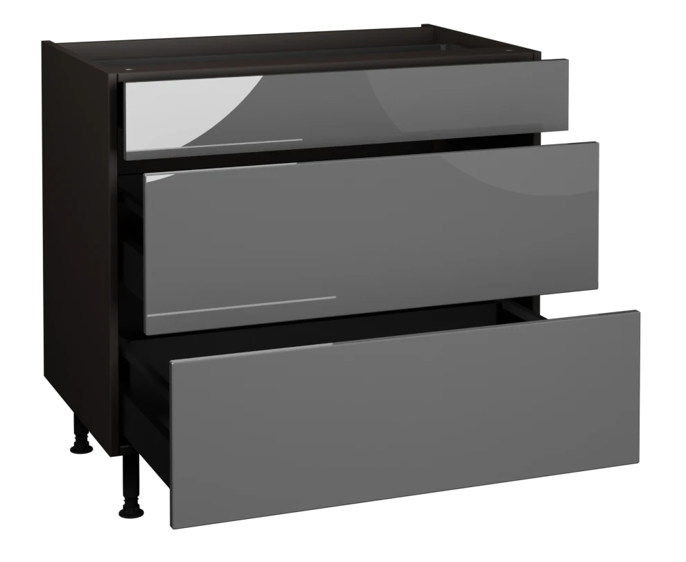 900 3 Drawer Base