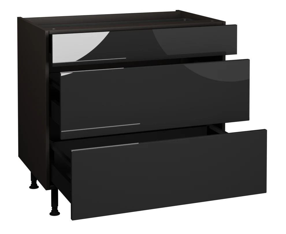 900 3 Drawer Base