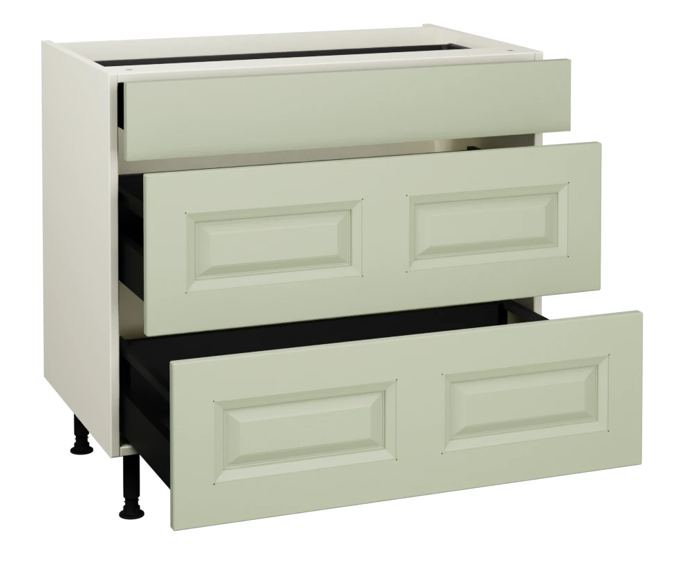 900 3 Drawer Base