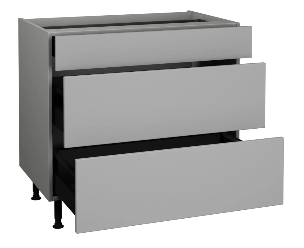 900 3 Drawer Base