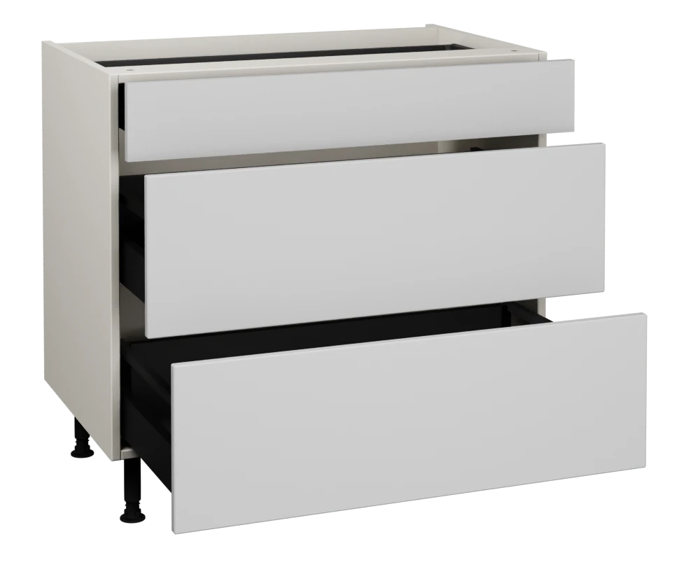 900 3 Drawer Base