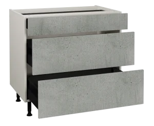 900 3 Drawer Base