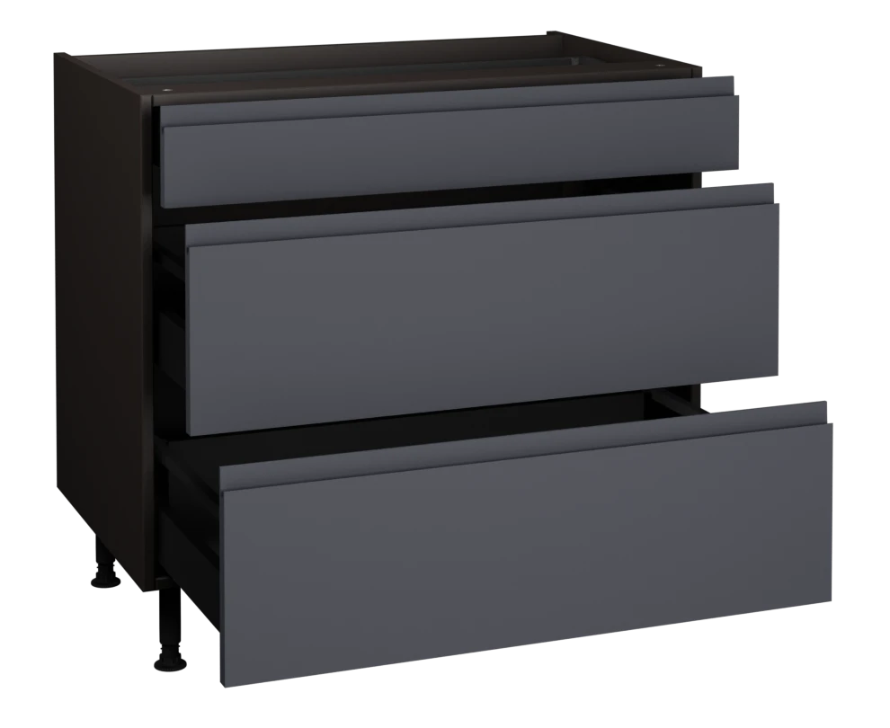 900 3 Drawer Base