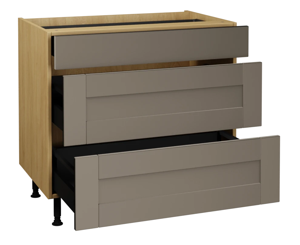 900 3 Drawer Base