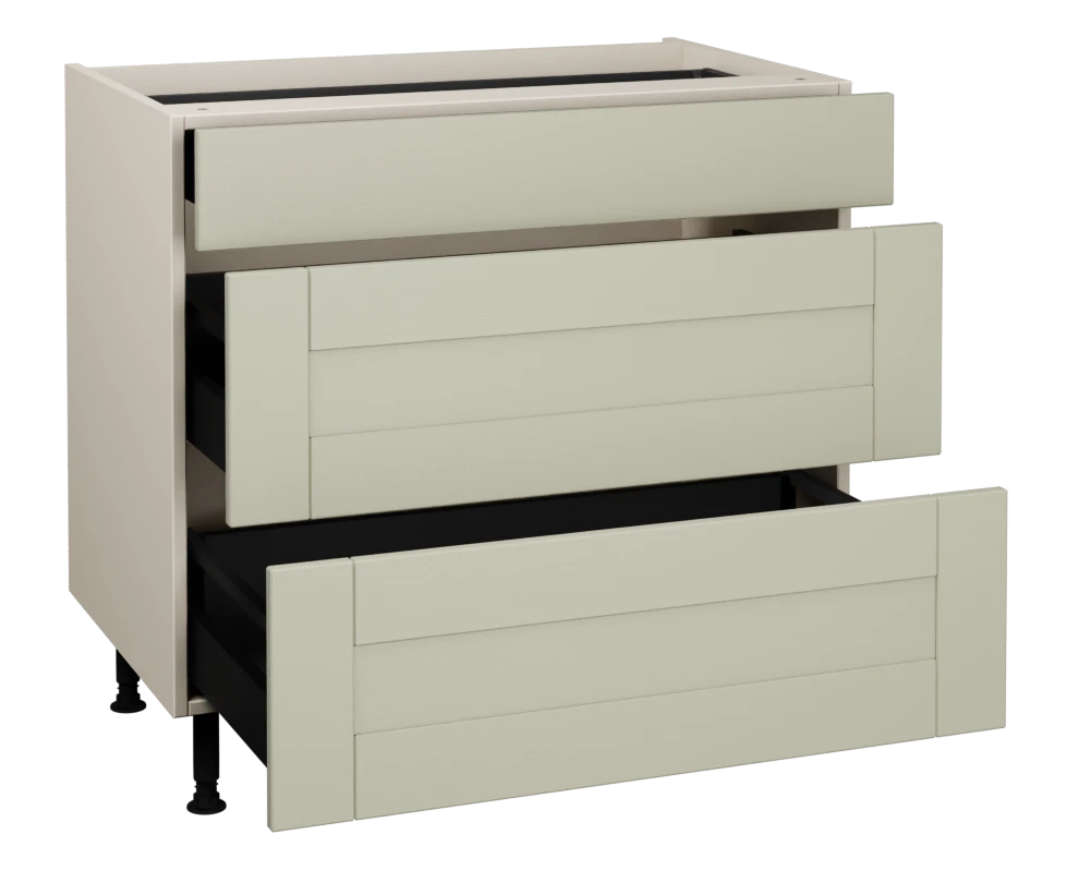 900 3 Drawer Base
