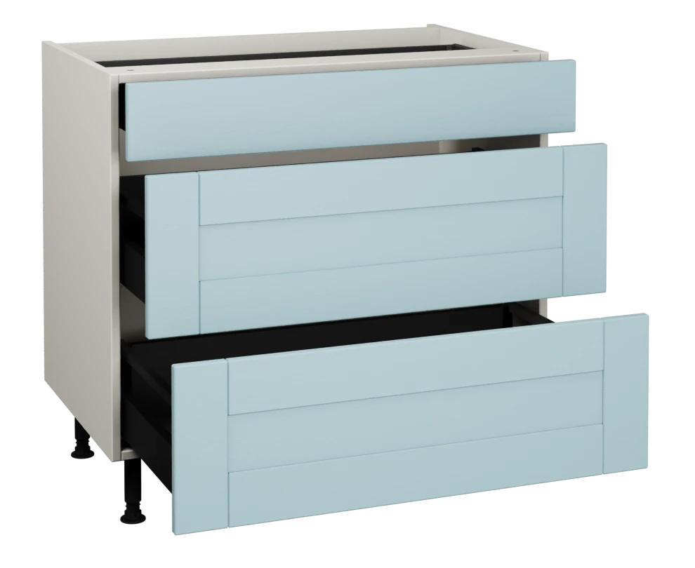 900 3 Drawer Base