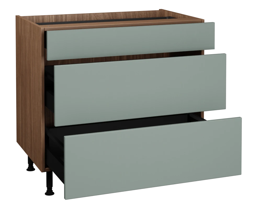 900 3 Drawer Base