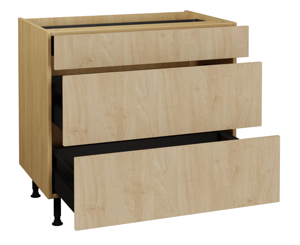 900 3 Drawer Base