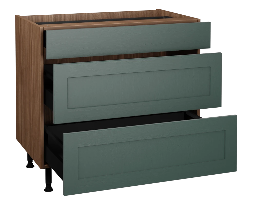 900 3 Drawer Base