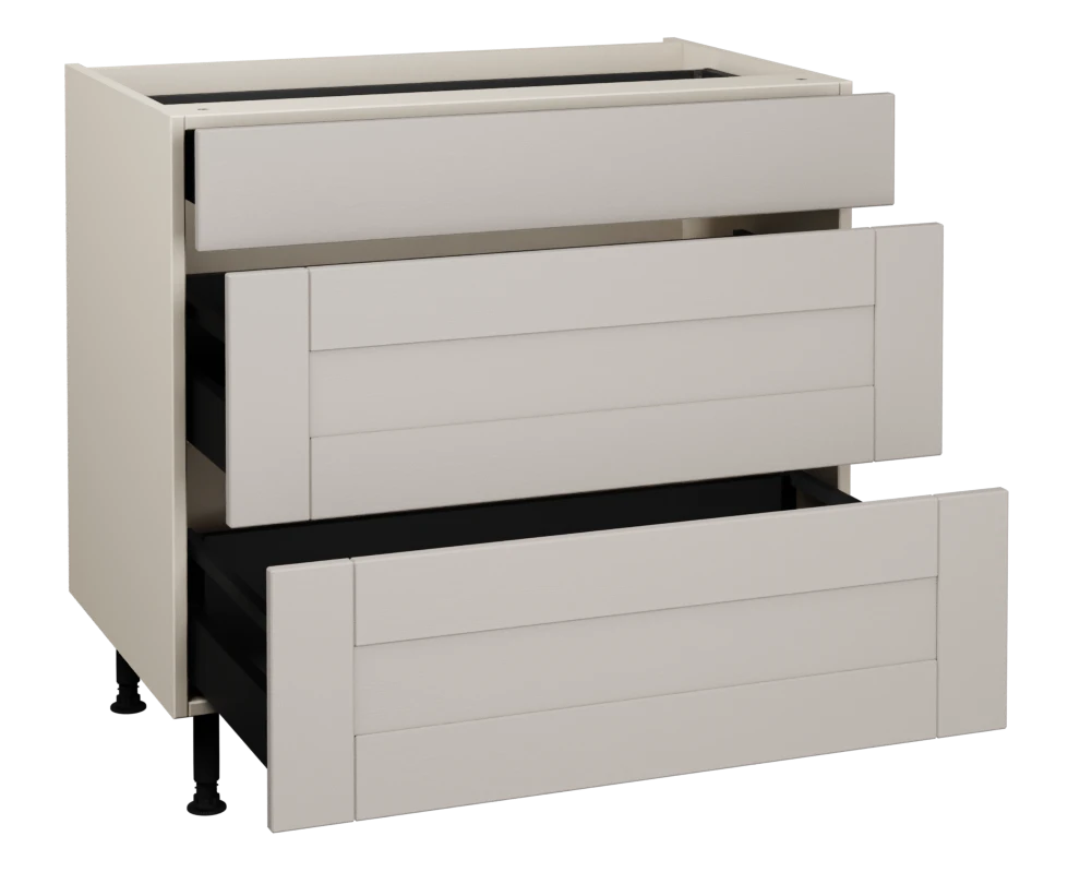 900 3 Drawer Base