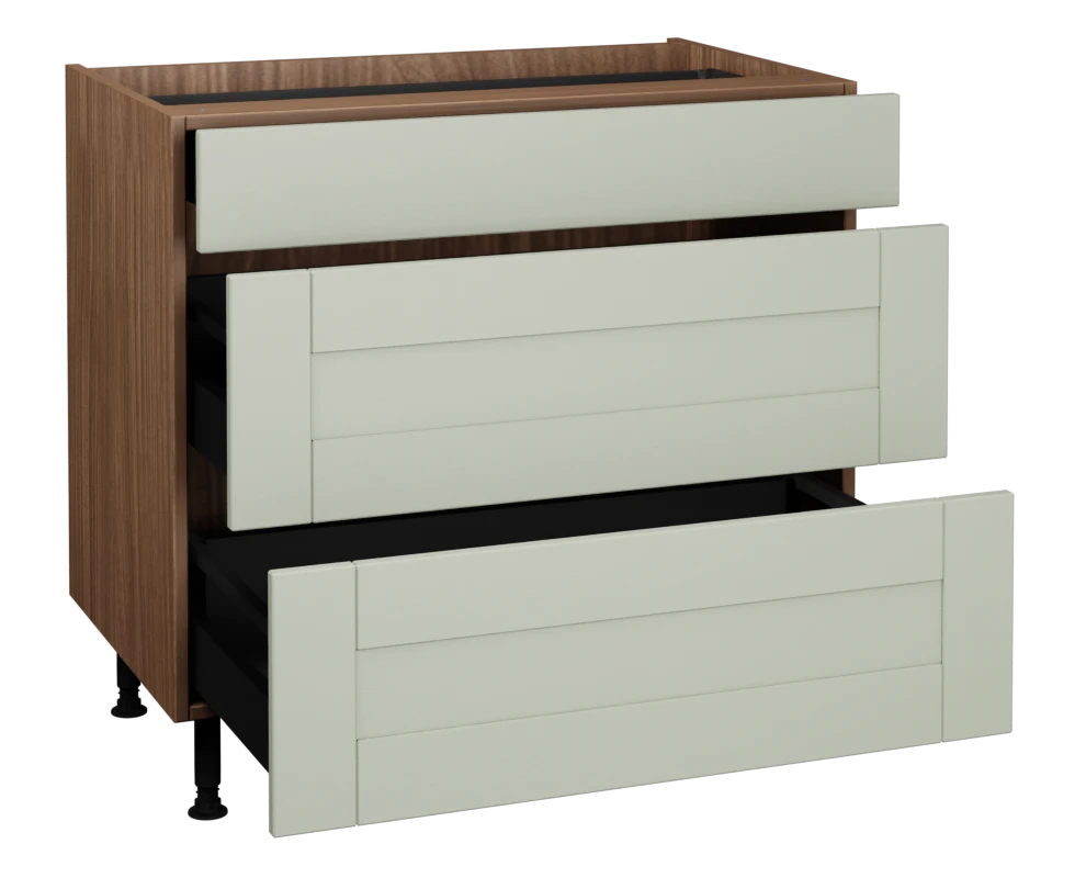 900 3 Drawer Base
