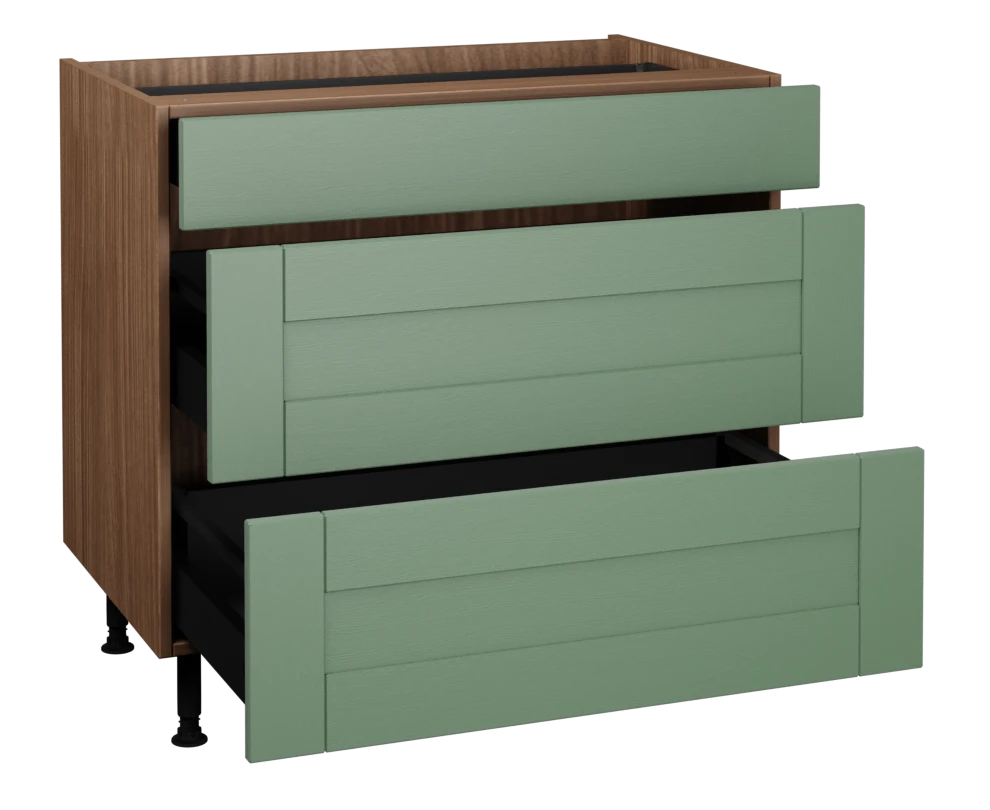 900 3 Drawer Base