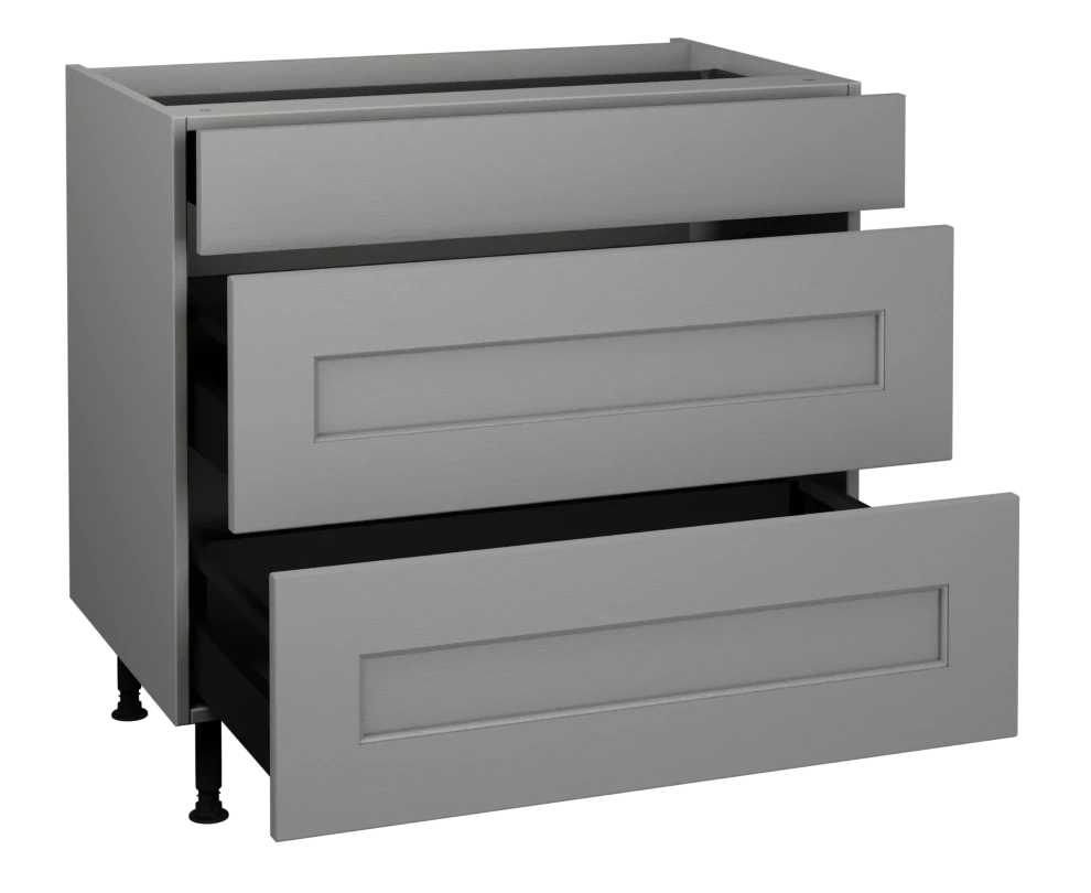 900 3 Drawer Base