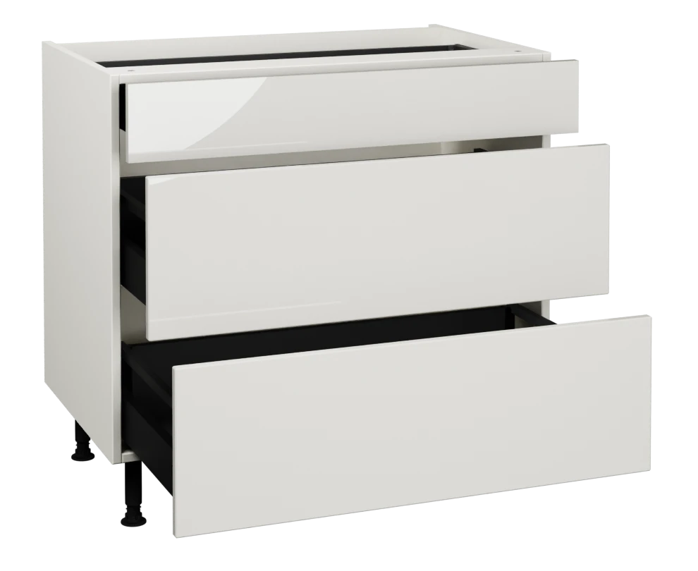 900 3 Drawer Base