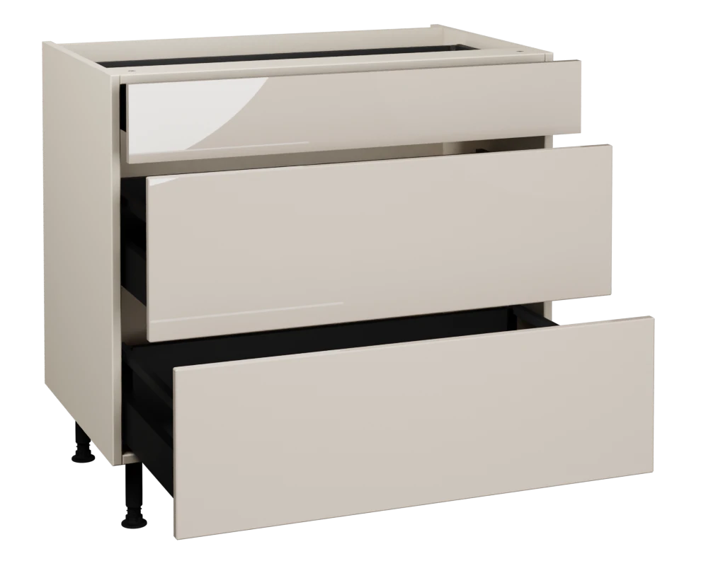 900 3 Drawer Base
