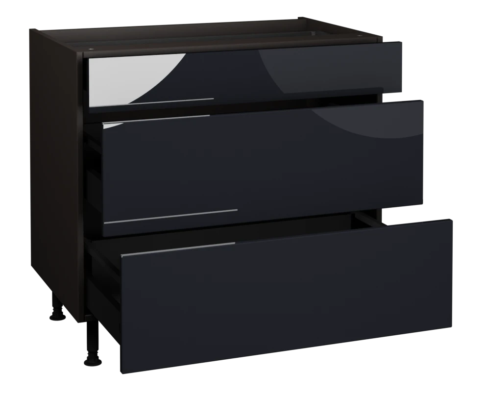 900 3 Drawer Base
