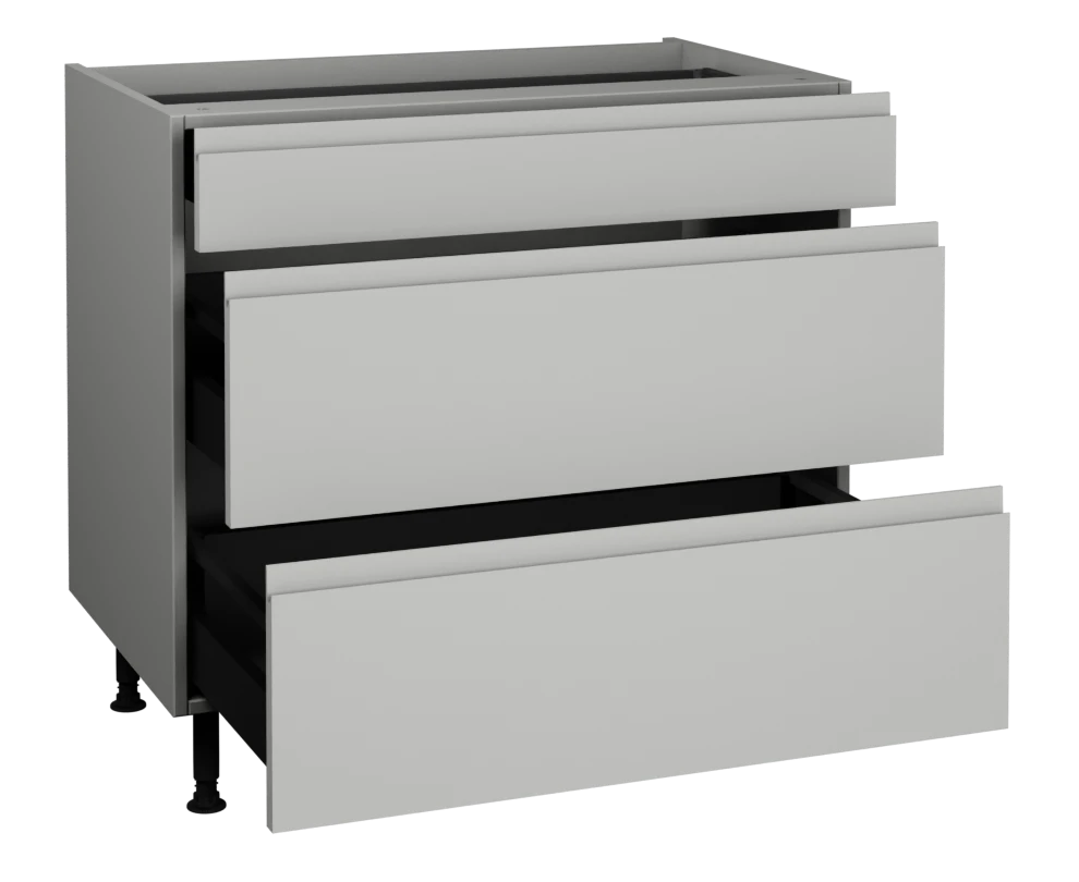900 3 Drawer Base