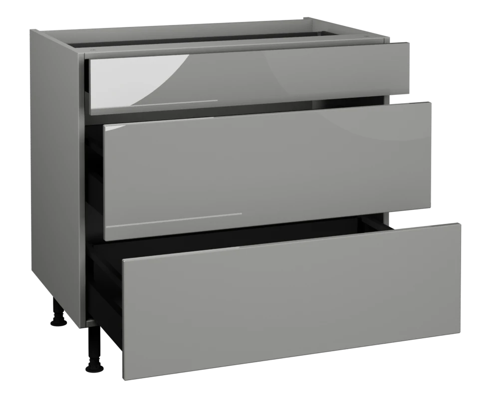 900 3 Drawer Base