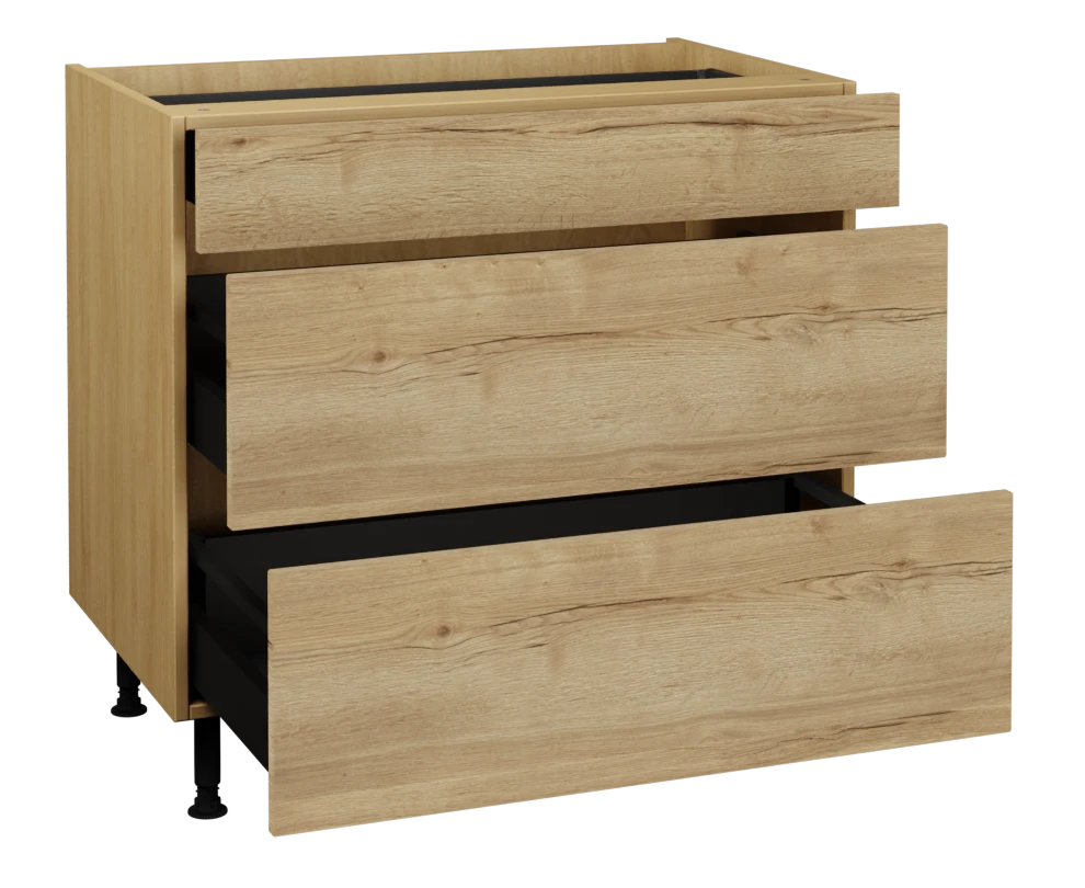 900 3 Drawer Base