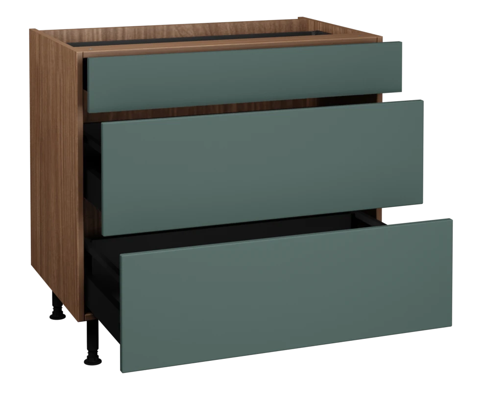 900 3 Drawer Base