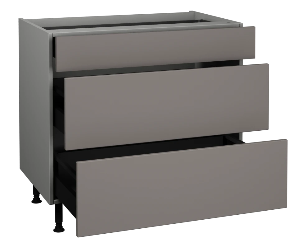 900 3 Drawer Base