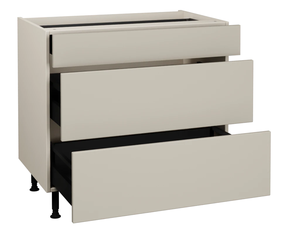 900 3 Drawer Base