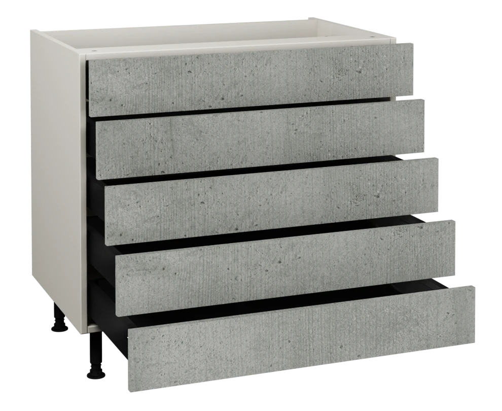 900 5 Drawer Base