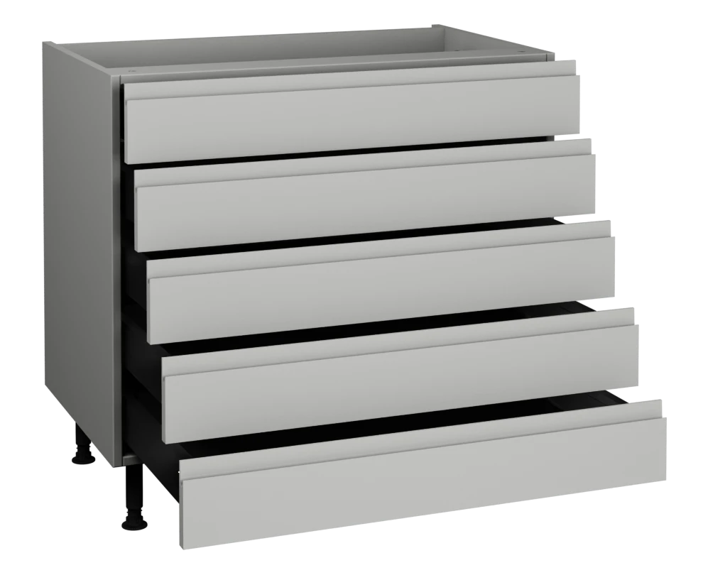 900 5 Drawer Base