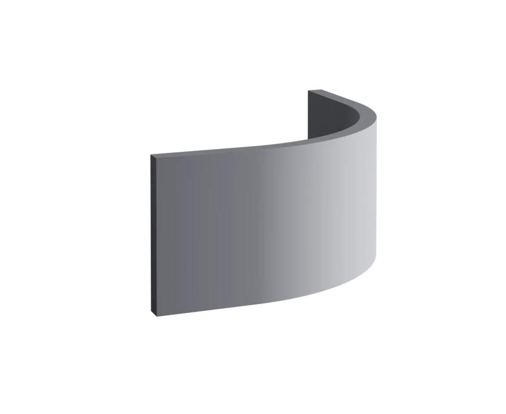 Curved Plinth