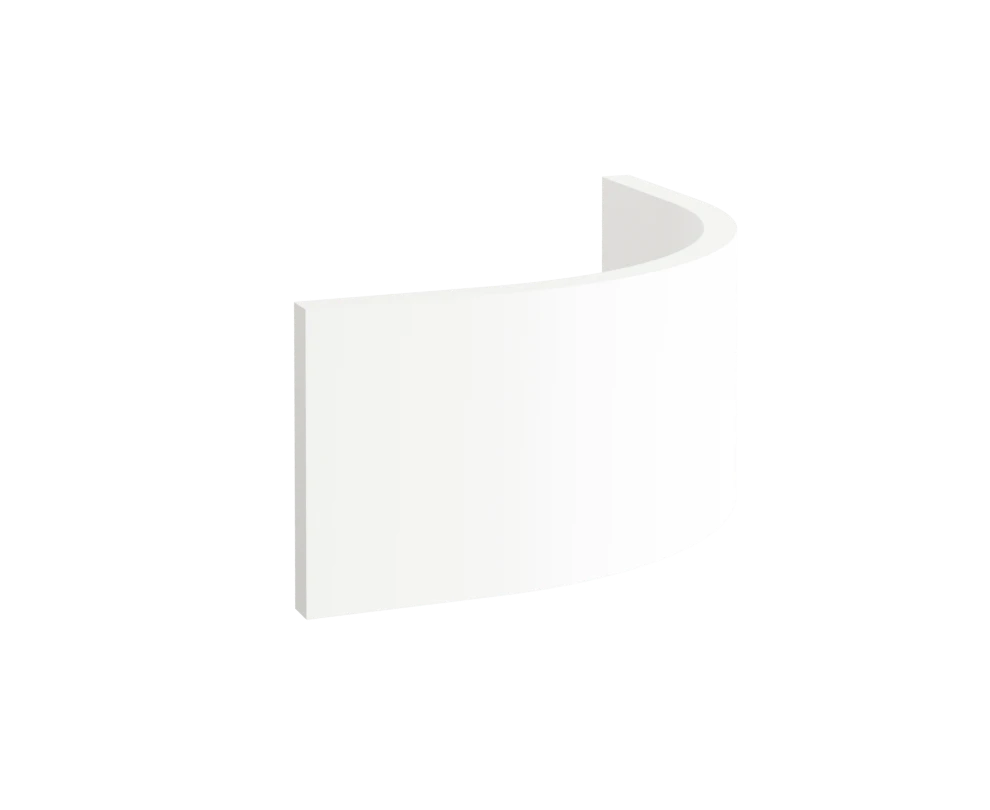 Curved Plinth