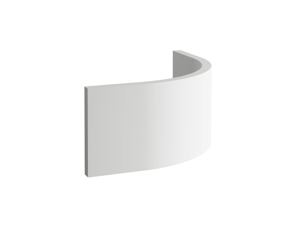 Curved Plinth
