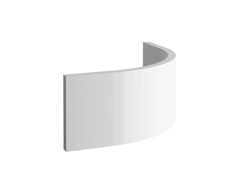 Curved Plinth