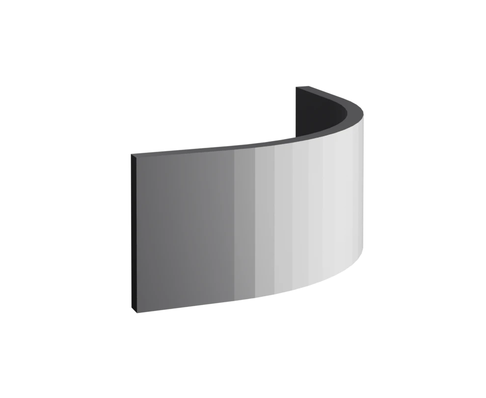 Curved Plinth