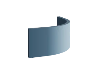 Curved Plinth