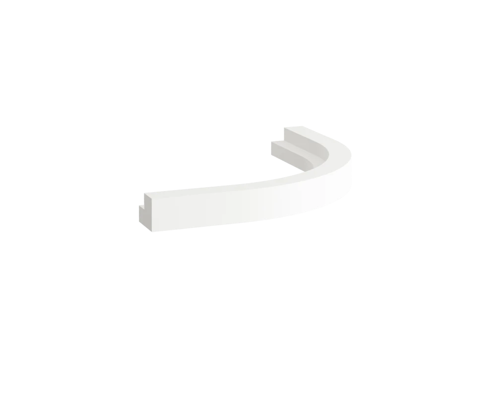 Universal Curved Cornice/Pelmet